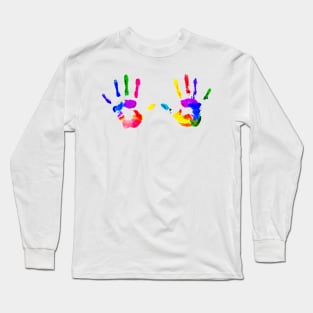 happy Holi Long Sleeve T-Shirt